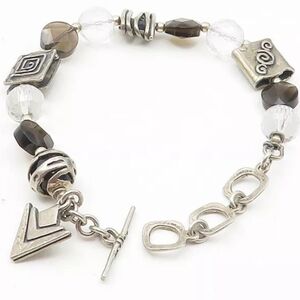 Silpada | 925 Smoky Quartz Sterling Silver Bracelet